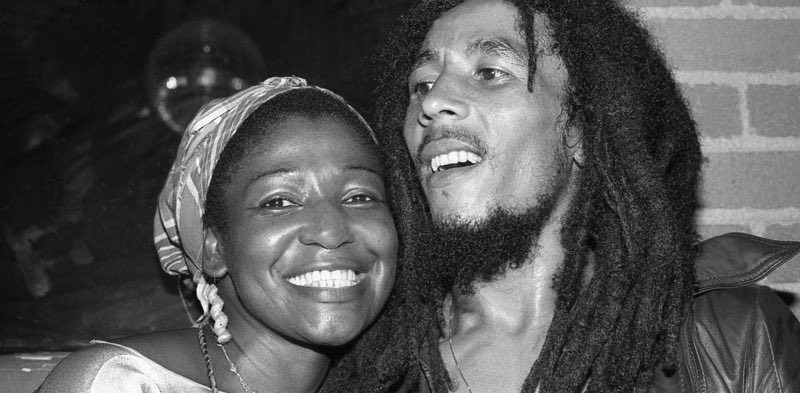 Cindy Breakespeare et Bob Marley